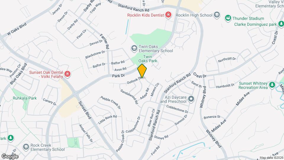 5607 Blackrock Rd Mapa y Detalles de la Ubicación