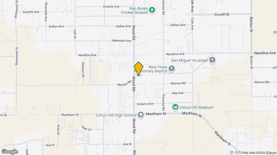 19015 Spalding Ave Map and Location Details