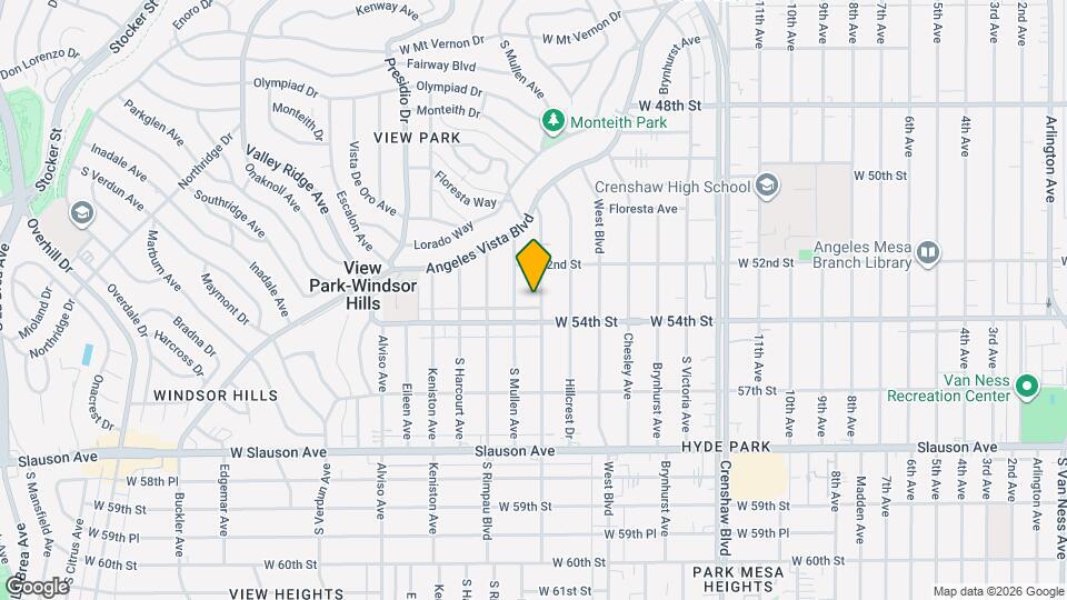 5337 Deane Ave Mapa y Detalles de la Ubicación