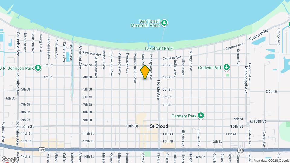 415 New York Ave Map and Location Details