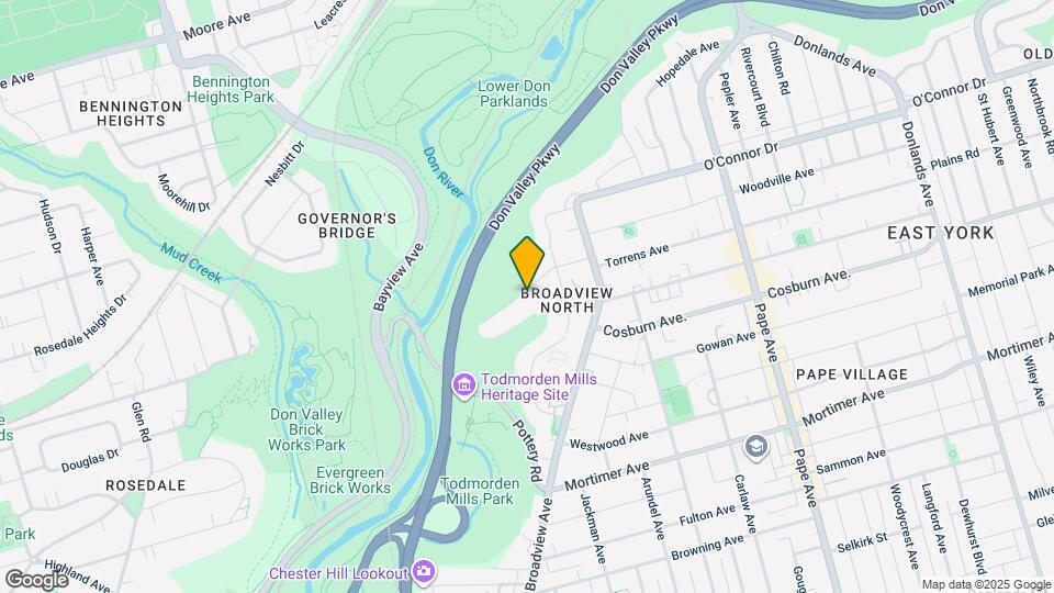 55 Don Valley Dr. Map and Location Details
