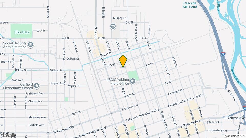 606 N 3rd St Map and Location Details