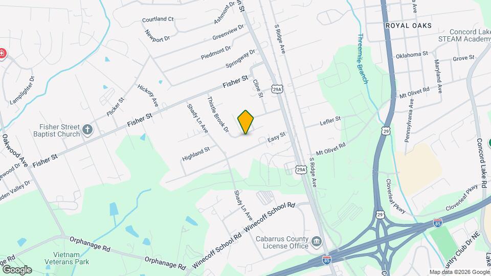 2726 Thistle Brook Dr Map and Location Details