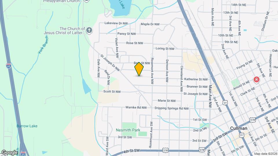 1532B Katherine St NW Mapa y Detalles de la Ubicación