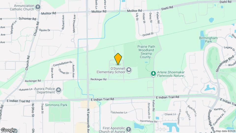 1590 Perry Ct Map and Location Details