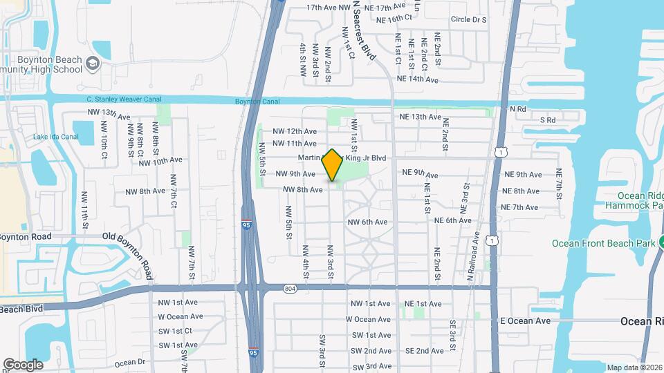 315 NW 8th Ave Map and Location Details