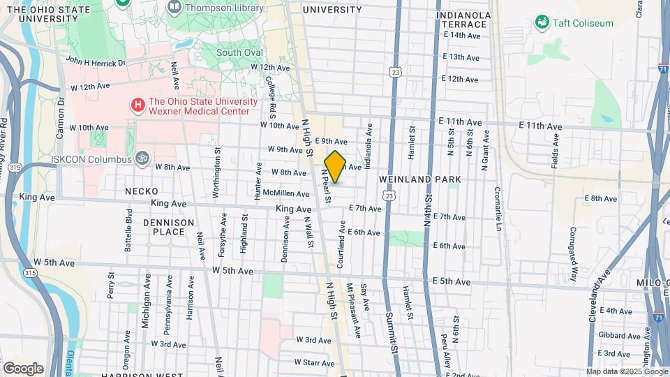 41 Euclid Ave Mapa y Detalles de la Ubicación