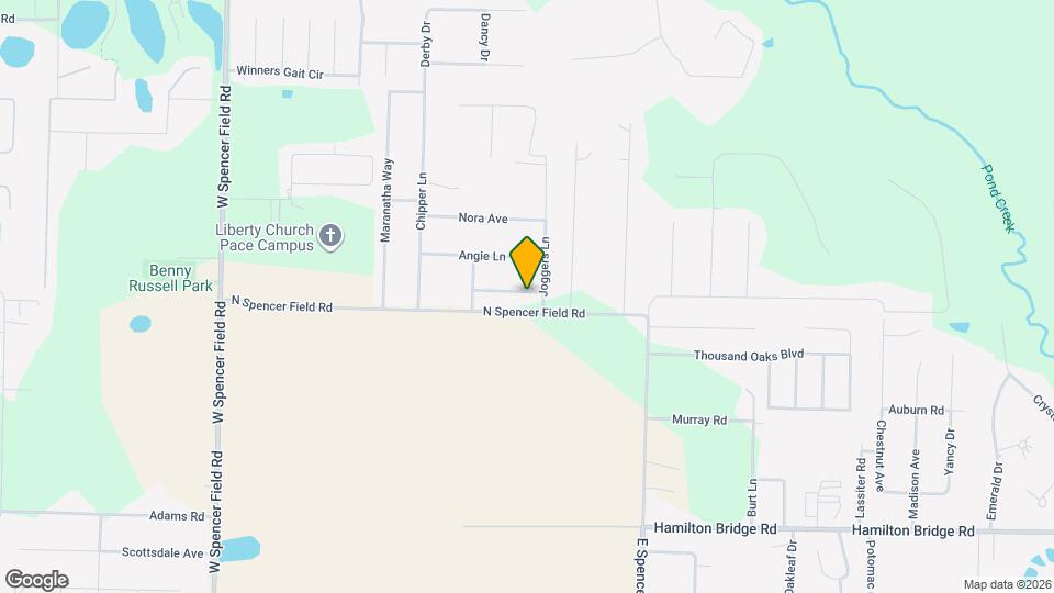 4449 Thomastown Dr Map and Location Details