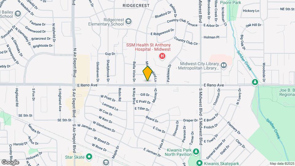 125 E Morningside Dr Map and Location Details