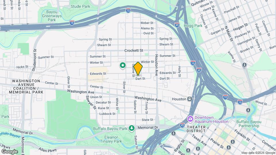 1708 Dart St Map and Location Details