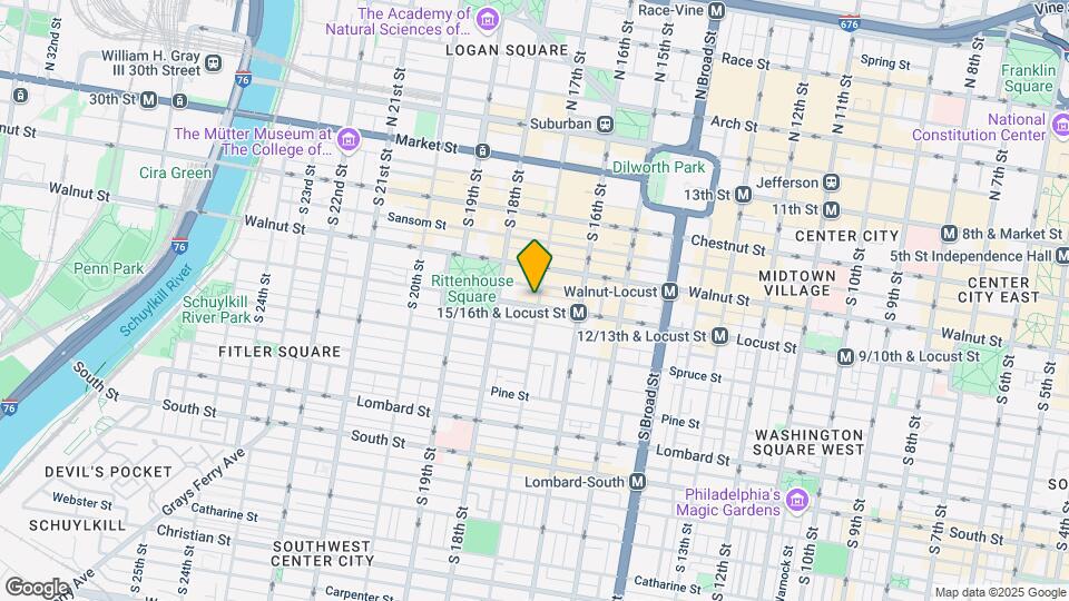 1701-15 Locust St Map and Location Details
