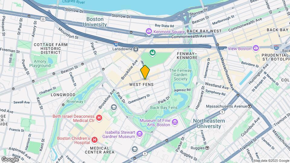 1330 Boylston Map and Location Details