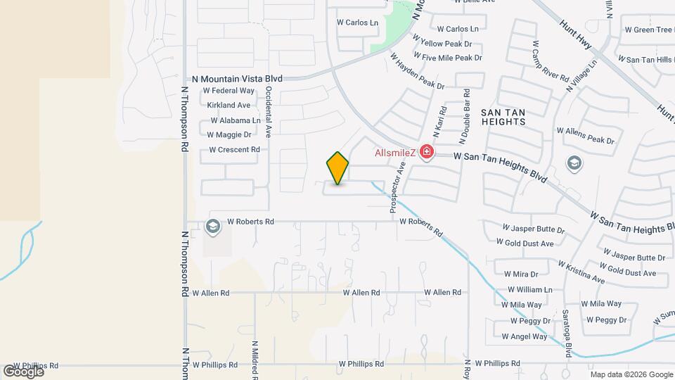 3868 W Goldmine Mountain Dr, Unit BS6104-202 Map and Location Details
