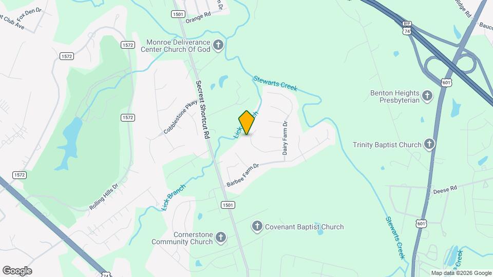 941 Milkwood Ln Mapa y Detalles de la Ubicación