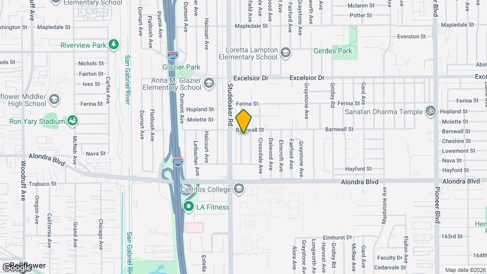 15412 Allingham Ave Map and Location Details