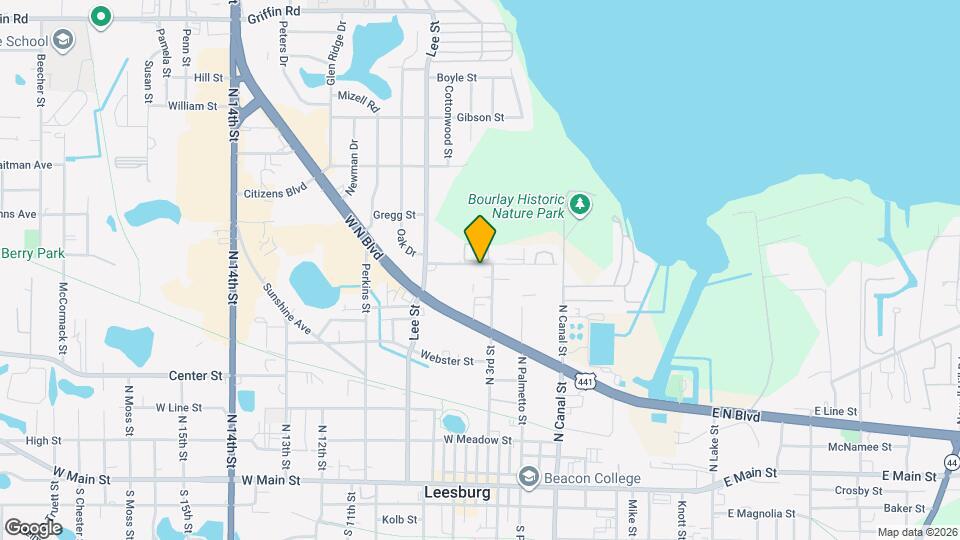 611 W Oak Terrace Dr Map and Location Details
