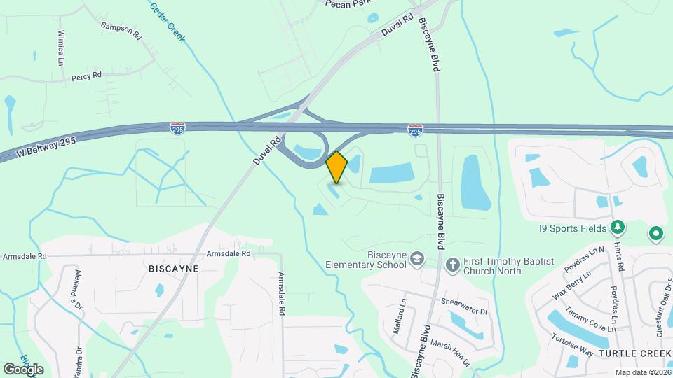 1660 Biscayne Bay Cir Map and Location Details