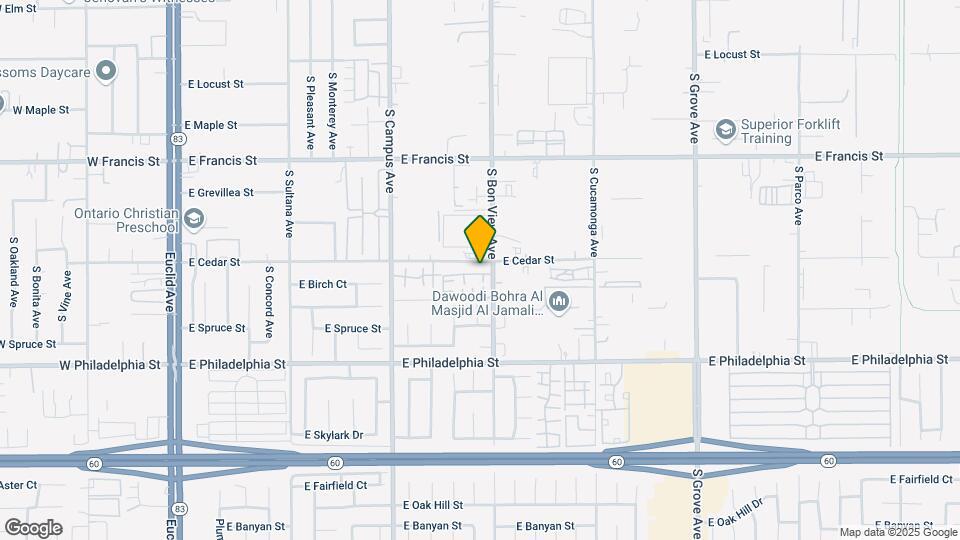 850 E Cedar Mapa y Detalles de la Ubicación
