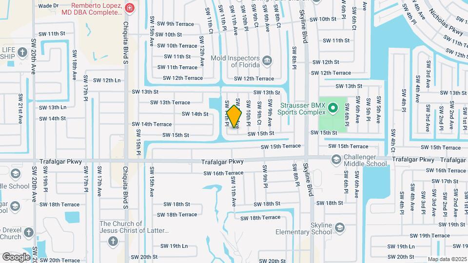 1428 SW 11th Ave Map and Location Details