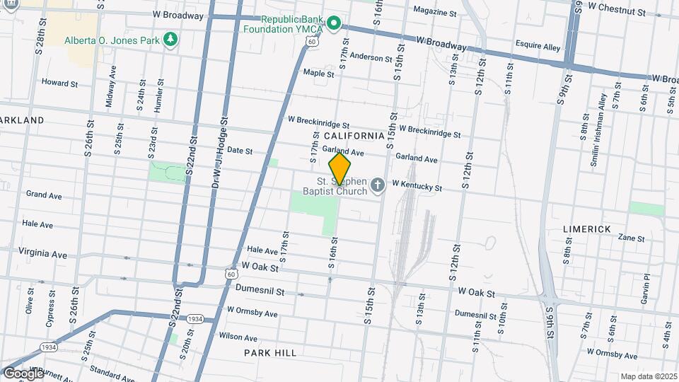 1601 Prentice St Mapa y Detalles de la Ubicación