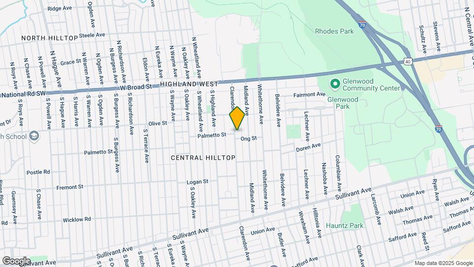 164 Clarendon Ave Map and Location Details