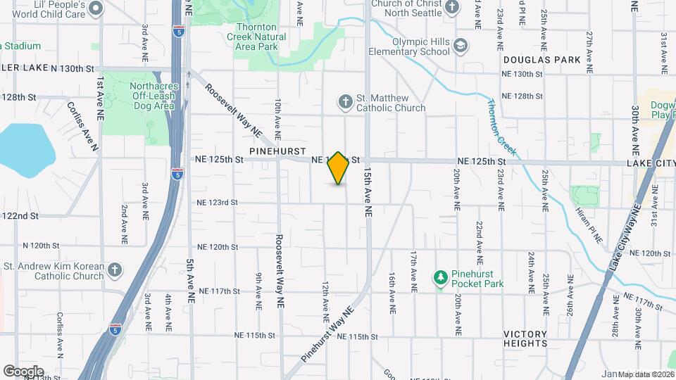 1225 NE 124th St Map and Location Details