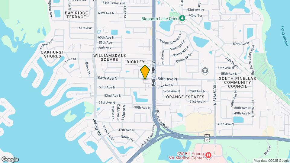 10720 54th Ave N Map and Location Details