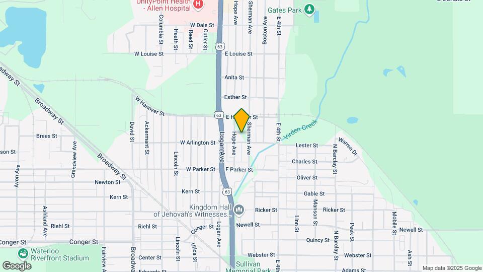 Roosevelt Map and Location Details