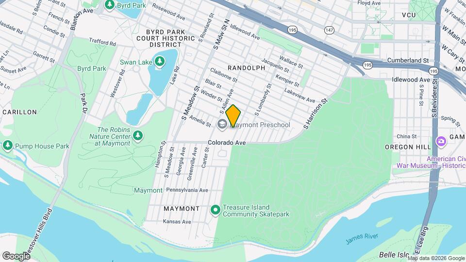 1128 Sumpter St Map and Location Details