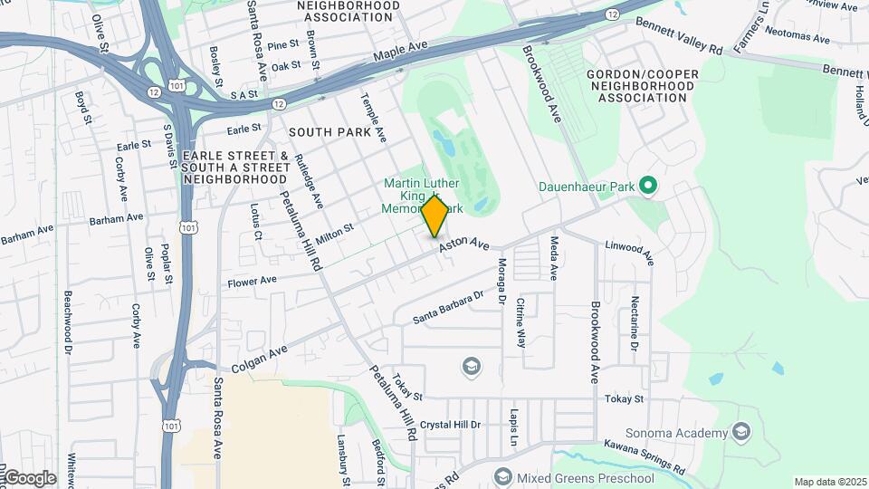 1009 Aston Ave Mapa y Detalles de la Ubicación