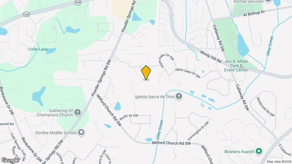 2398 June Springs Dr SW, Unit 104 Map and Location Details