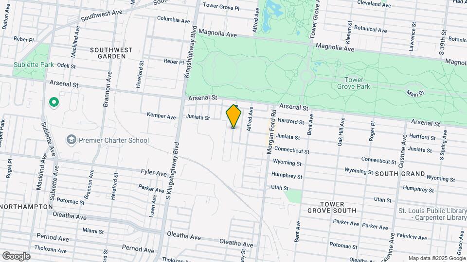 3173 Portis Ave Map and Location Details