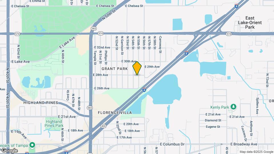 3422 N 55th St Map and Location Details