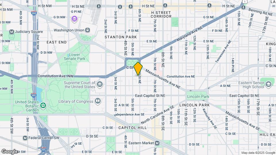 523 Constitution Ave NE Map and Location Details