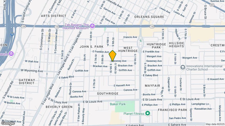 1403 S 9th St Map and Location Details