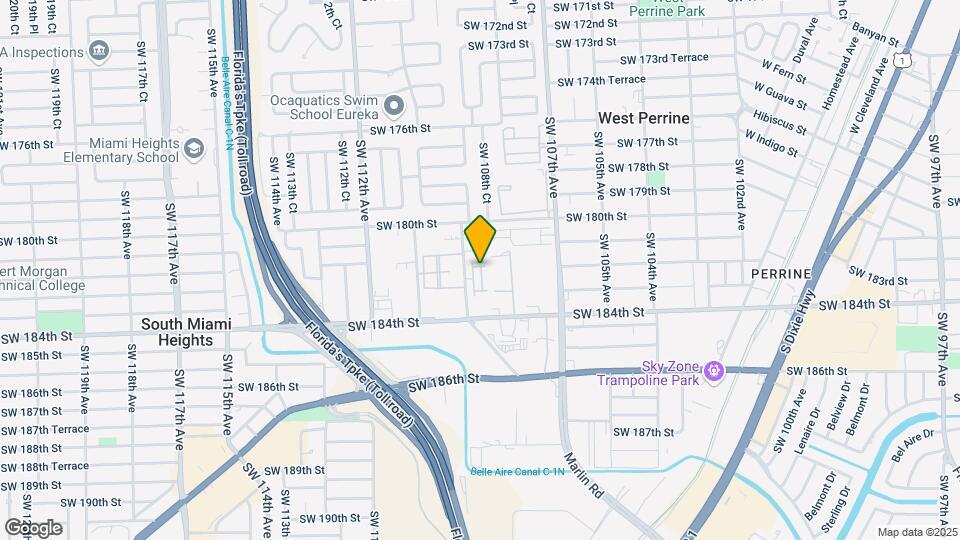 10872 SW 181st Ln Map and Location Details