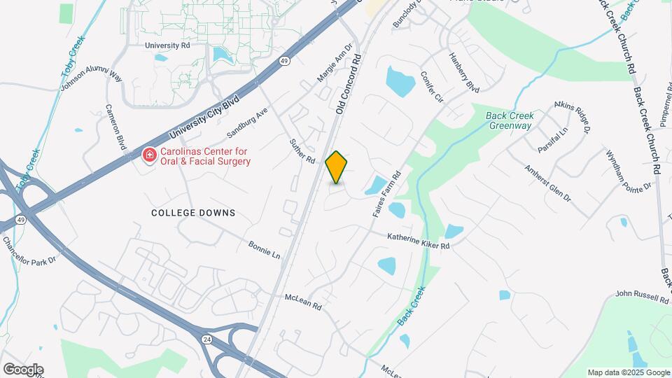 9625 Mary Juan Ln Map and Location Details