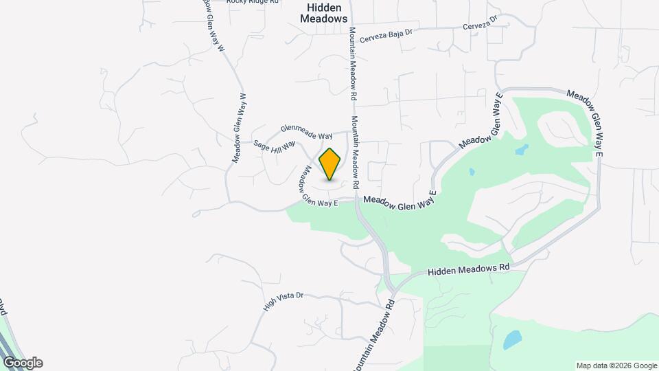 10204 Lake Meadow Ln Map and Location Details