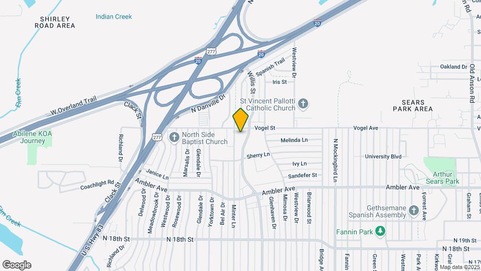 Willow Park Apartments Map and Location Details