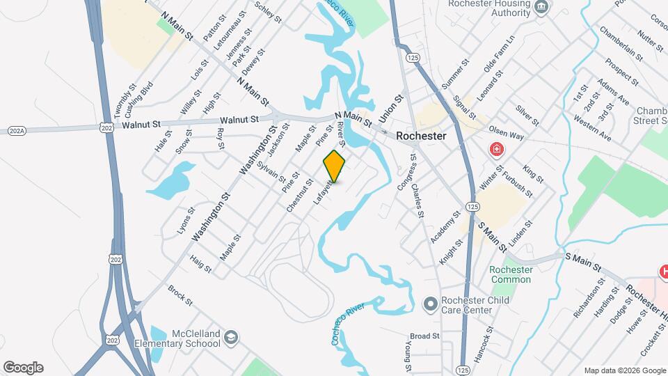 34 Lafayette St Map and Location Details