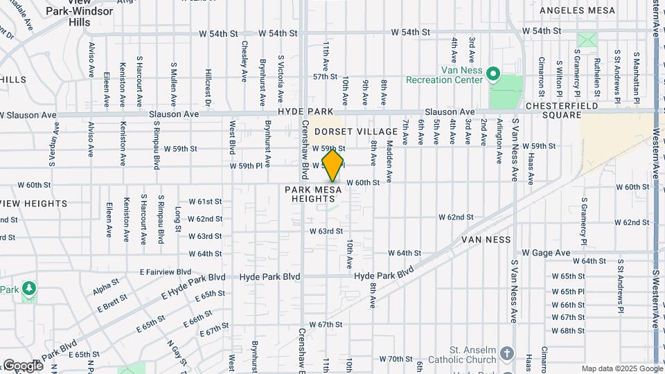 3236 West 60th Street Mapa y Detalles de la Ubicación