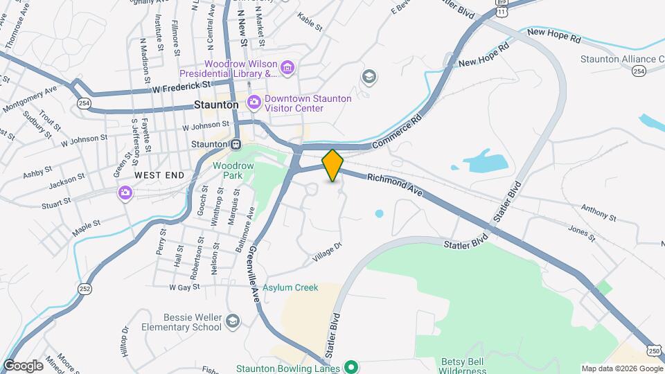 Villages at Staunton Mapa y Detalles de la Ubicación