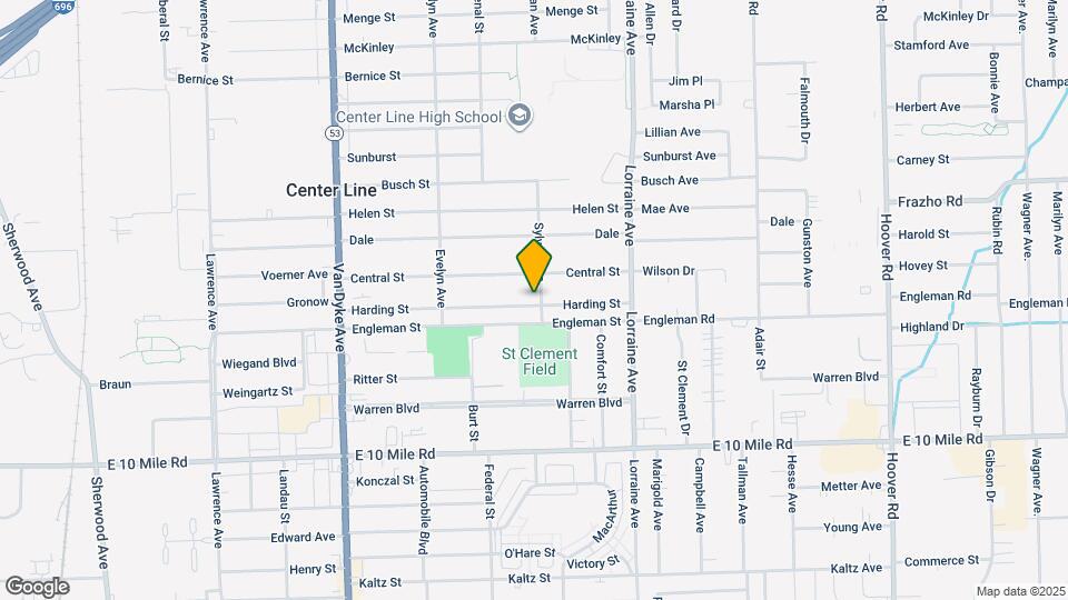 8483 Harding St Map and Location Details