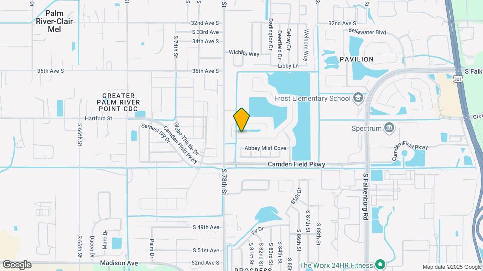 8138 Canterbury Lake Blvd Map and Location Details