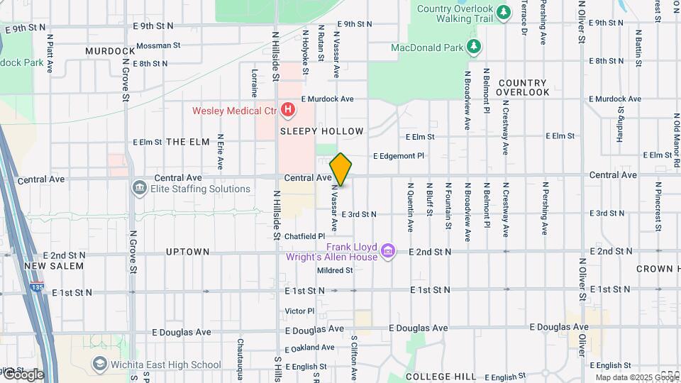 434 N Vassar Ave Mapa y Detalles de la Ubicación