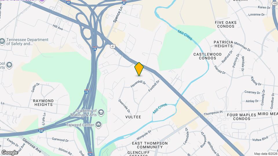 930 Havenhill Dr Map and Location Details