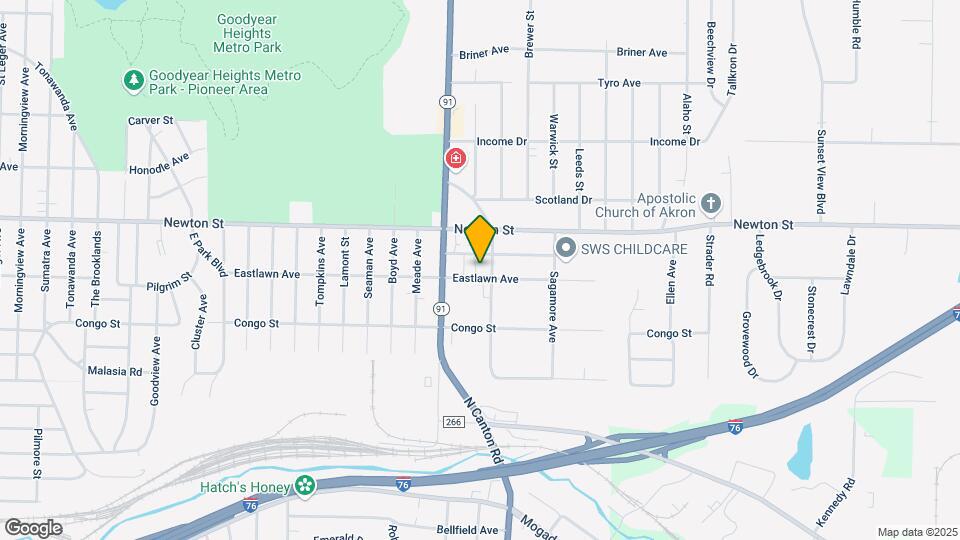 2315 Eastlawn Ave Map and Location Details