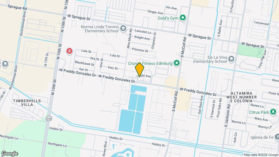 3315 Omega St Mapa y Detalles de la Ubicación