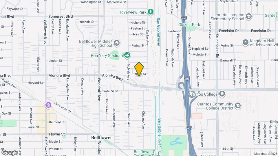 10417 Hayford St Map and Location Details