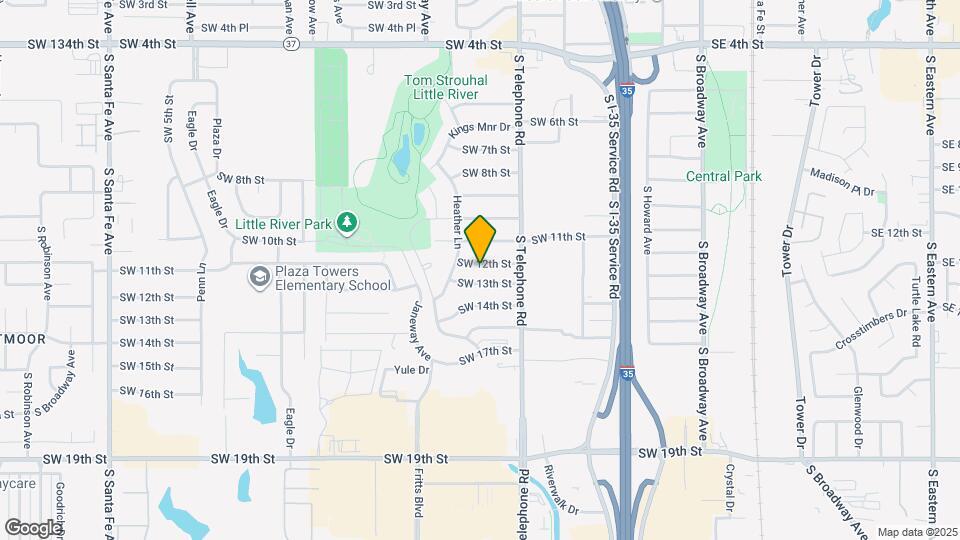 628 SW 12th St Map and Location Details